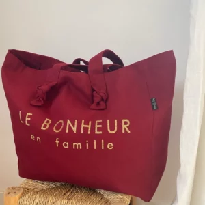 De Jolies Choses - Marcel et Lily - Cabas le bonheur en famille bordeaux