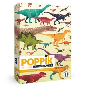 Puzzle Enfant Dinosaures 500 pèces - Poppik - De Jolies Choses 1