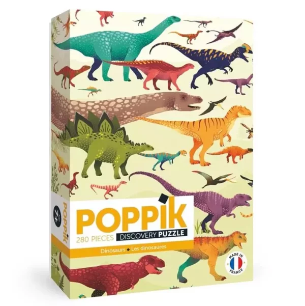 Puzzle Enfant Dinosaures 500 pèces - Poppik - De Jolies Choses 1