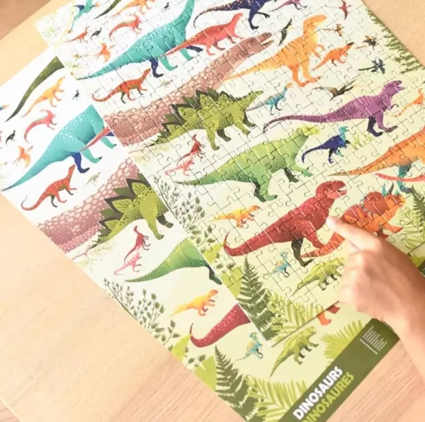 Puzzle Enfant Dinosaures 500 pèces - Poppik - De Jolies Choses 4