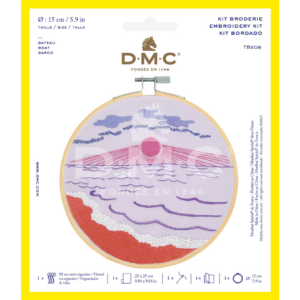 broderie traditionnelle, soleil levant, dmc, saint-ave