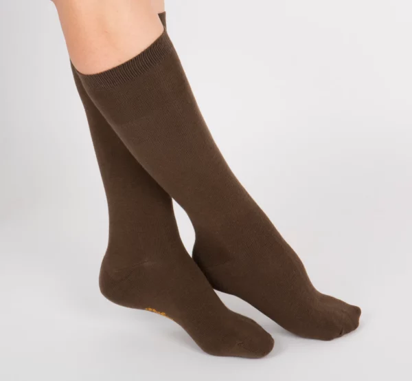 Chaussettes archiduchesse marron chocolat - De Jolies Choses