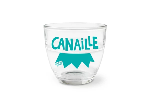 De Jolies choses - verre Canaille - Pied de poule