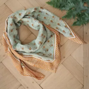 Foulard, fabrication artisanale Inde, De Jolies choses, livraison