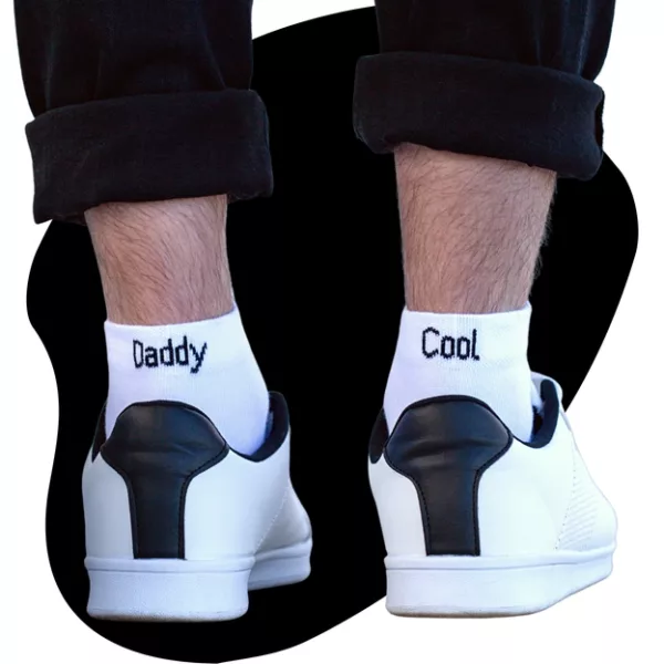 chaussettes daddy cool, de jolies choses, vannes, cadeau papa