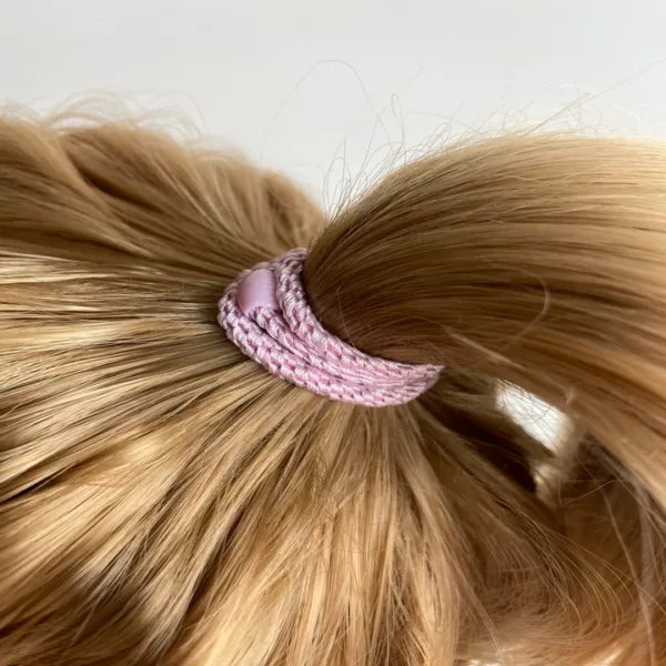 élastique cheveux solide, rose, élégant, vannes, De jolies choses