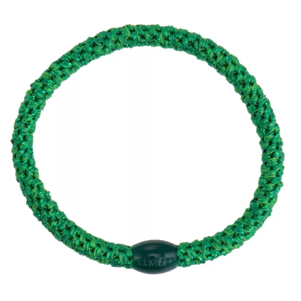 Bracelet élastique vert esmeralda, kknekki, de jolies choses