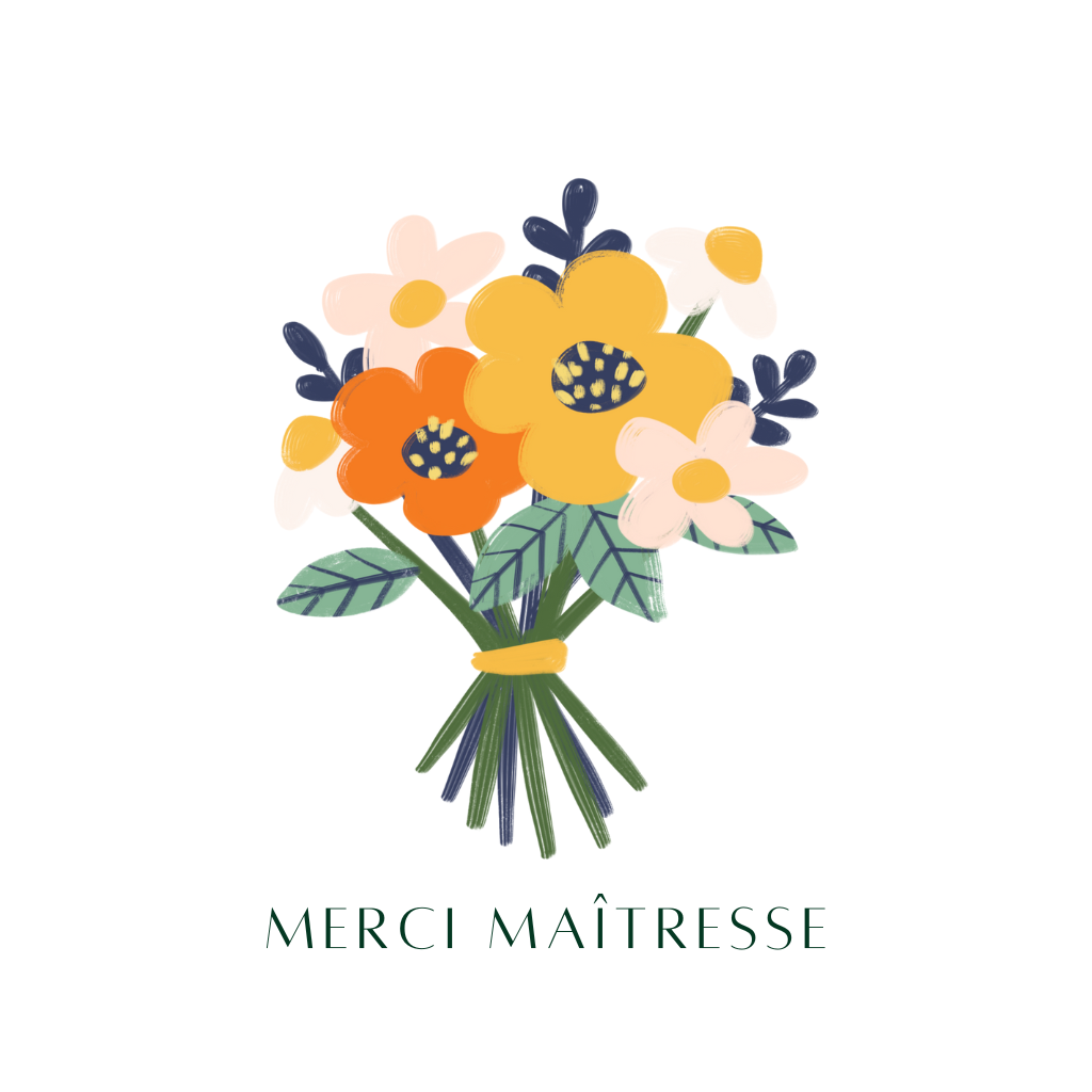 De Jolies Choses - merci maitresse