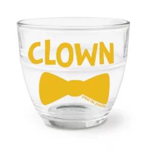 Verre Clown - Cantine - Duralex - Gigogne - Jaune