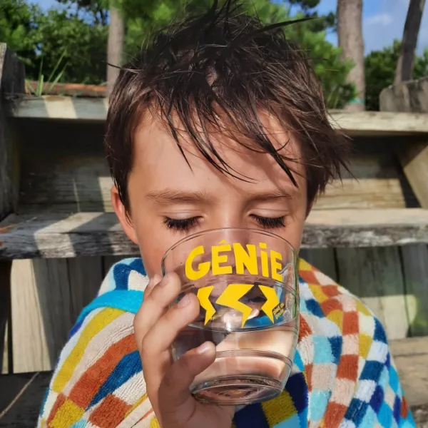 Verres cantine - Enfant - Génie - Jaune