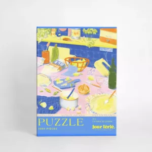 puzzle la tarte au citron cadeau puzzle, fabriqué en france, de jolies choses, saint-ave