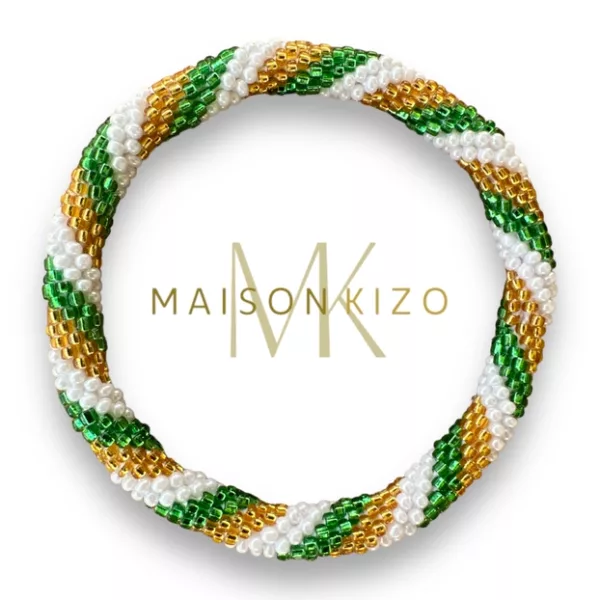 bracelet fabriqué artisanale, maison Kizo, de jolies choses