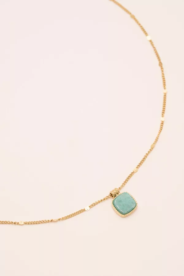 Collier Chloefina Amazonite, 2bijoux fantaisie, de jolies choses, meucon, cadeau femme 35 ans