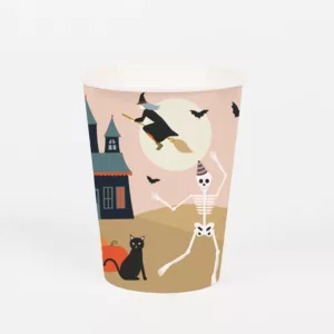 verres en carton Halloween, de jolies choses, my little day, plumelec