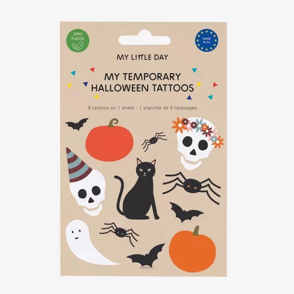 Tatouages Halloween, My little day, de jolies choses, accessoires, saint-ave