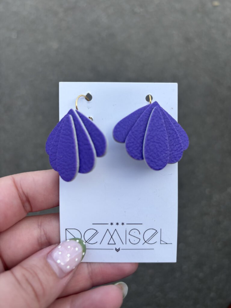 Boucles d’oreilles VIOLET - DemiSel