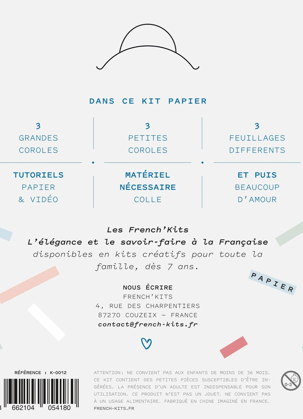 Boutique De Jolies Choses St Avé Kit créatif vide poche fleurs