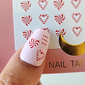 Stickers ongles Noël, nail art, de jolies choses, vannes