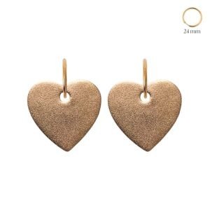 Bo Créoles Big coeur (bronze)