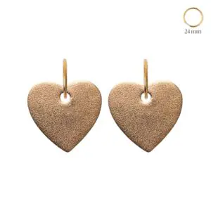 Bo Créoles Big coeur (bronze)