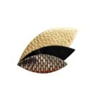 Broche Josepha cuir vegetal, De jolies choses, vannes