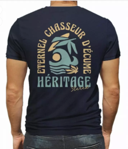 T-shirt-eternel-bleu-marine-cadeau-homme-fete-des-peres