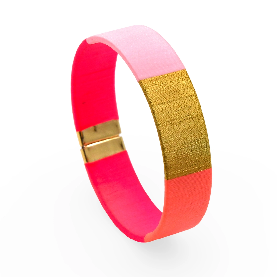 jonc rose corail, cadeau anniversaire maman, lorient, ploermel