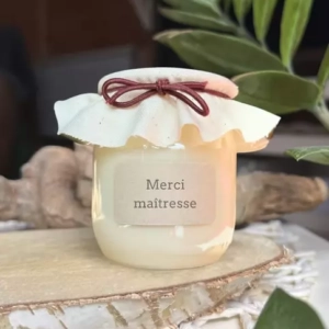 Bougie Merci Maitresse - Les atelier Levenez - De Jolies Chose