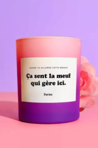 Bougie Camélia - Fortes