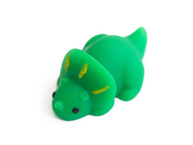 Mini squishy dinosaure Tricératops