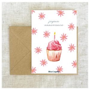 Carte Joyeux Anniversaire