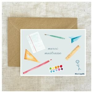 Carte Merci Maitresse