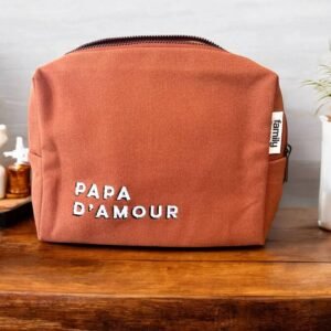 Trousse de toilette Papa d'amour Terracotta