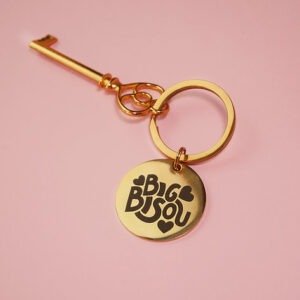 Porte clé big bisous Malicieuse