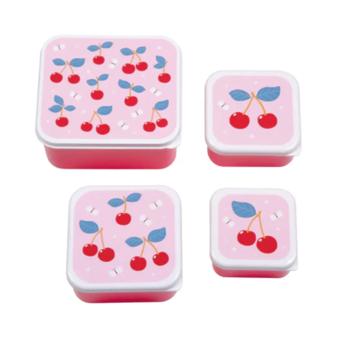 4 boites à collation Cerises – Image 2