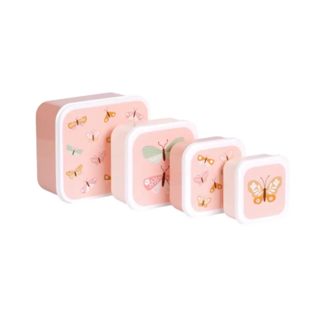 4 boites à collation Papillons – Image 2
