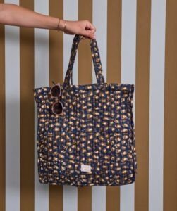 Sac Cabas Léopard navy