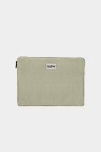 Housse ordinateur Vert Argile