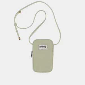 pochette téléphone Bill vert argile