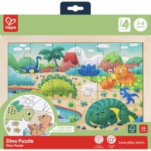 Puzzle Dinosaures 2 en 1