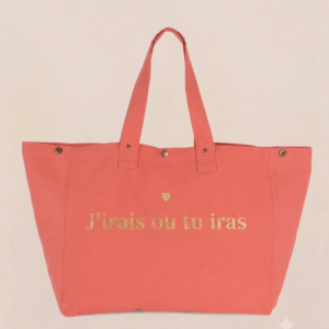 Sac cabas j'irais ou tu iras