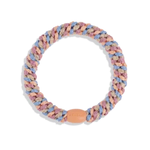 Kknekki Bracelet Mix pêche bleu pailleté