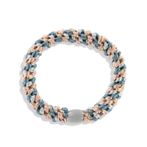 Kknekki Bracelet bleu mer pailleté