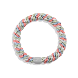 Kknekki Bracelet mix rose vert bleu argenté pailleté