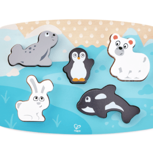 Puzzle Tactile Animaux Polaires