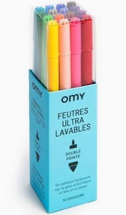 FEUTRES ultra lavables OMY