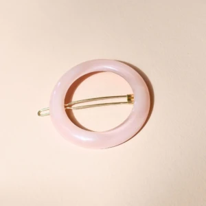 Barrette ronde Rose - Bachca - De Jolies Choses
