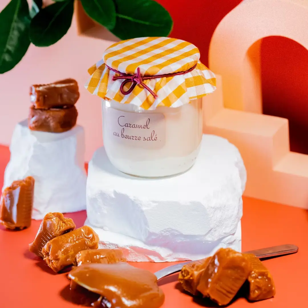 De Jolies Choses - Ateliers Levenez Bougie Caramel au beurre salé 1