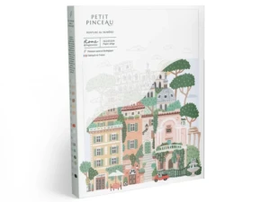 De Jolies Choses - Coffret peinture au numéro - Petit Pinceau - Rome