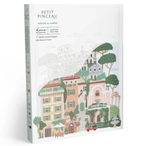 De Jolies Choses - Coffret peinture au numéro - Petit Pinceau - Rome